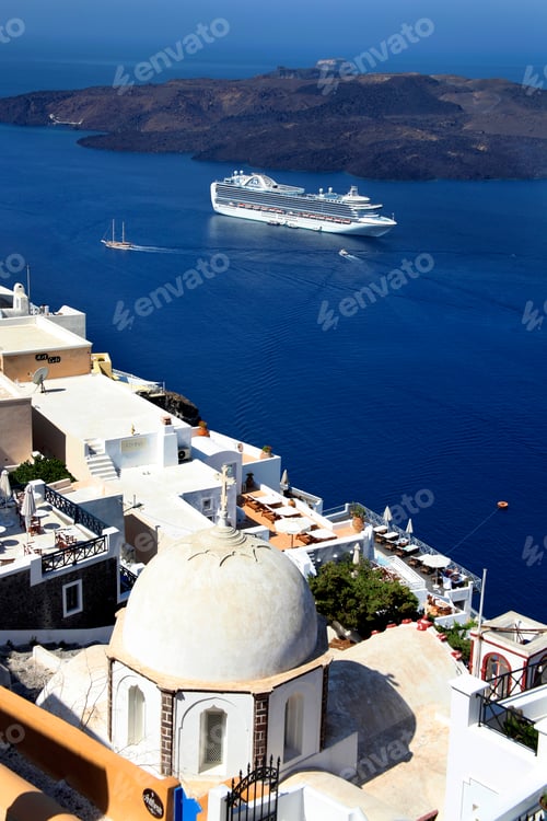 Preview: Seascape, Santorini, Cyclades Islands, Greece
