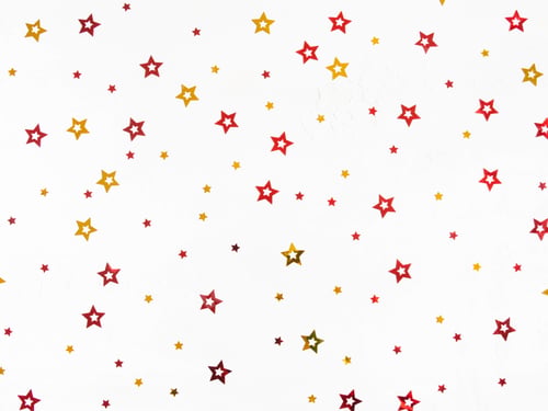 Preview: Christmas confetti stars background