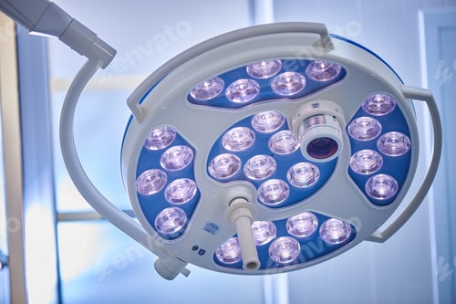Preview: Surgical Light in a Hospital Operating Room