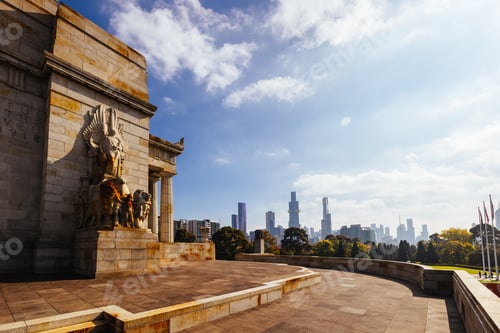 Preview: Shrine of Remembrance in Melbourne Australia