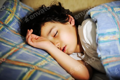 Preview: Cute Little Kid Sleeping