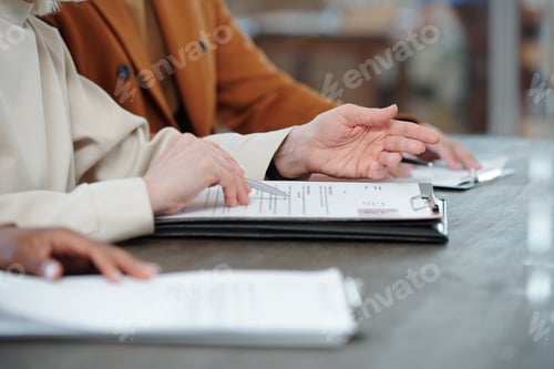 Preview: Reading CV and asking question at job interview