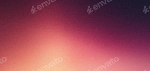 Preview: Glowing grainy gradient background orange red soft light dark backdrop abstract banner header design