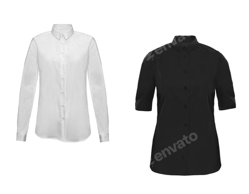 Preview: Black and white man T-shirt