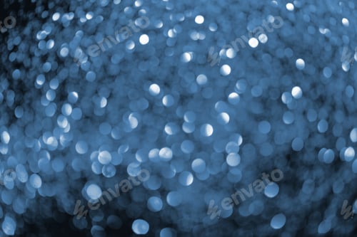 Preview: abstract dark blue glitter texture with copy space