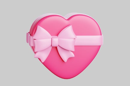 Preview: Wrapped heart gift