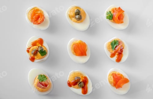 Preview: Sriracha deviled eggs