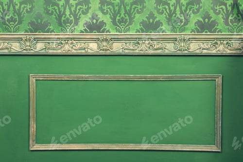 Preview: Retro interior from rococo period