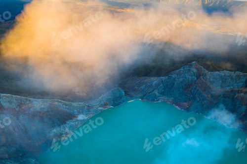 Preview: Nature landscape background in Java island, Indonesia
