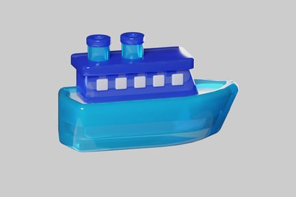 Aperçu: Bateau miniature pour jouer et partir à l'aventure