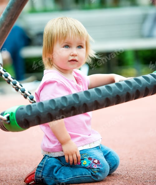 Preview: Baby on playground