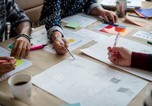Preview: Colleagues generating new ideas