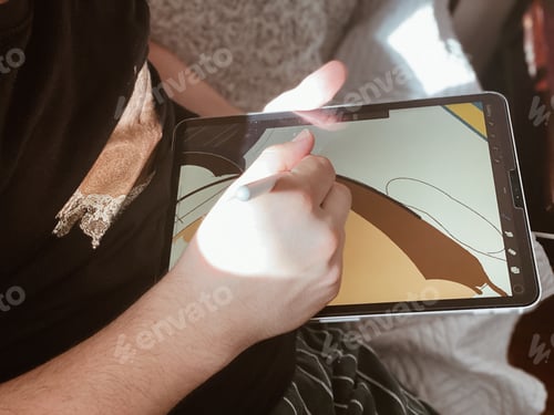 Preview: Drawing on a tablet