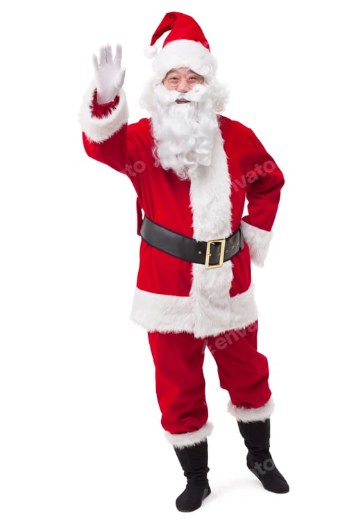 Preview: Santa Claus greeting for Christmas