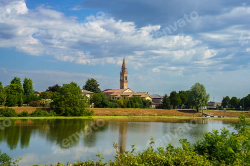 Preview: Country landscape in Polesine near Adria