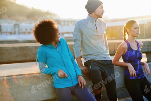 Preview: Taking in the sunrise on a morning run