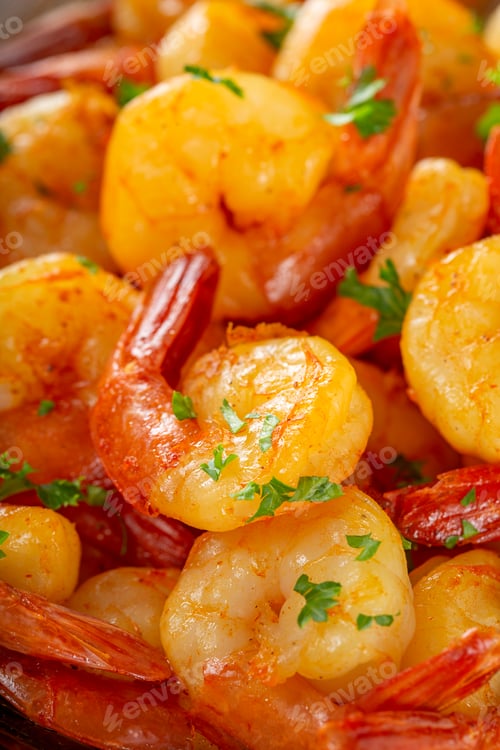Preview: Grilled shrimps