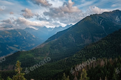 Preview: amazing nature, summer in the mountains. Travel and hike