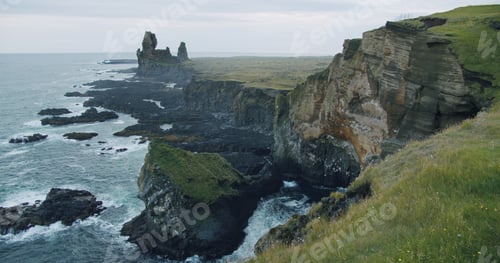 Preview: Londrangar Cliffs located in Snaefellsness Peninsula, Iceland