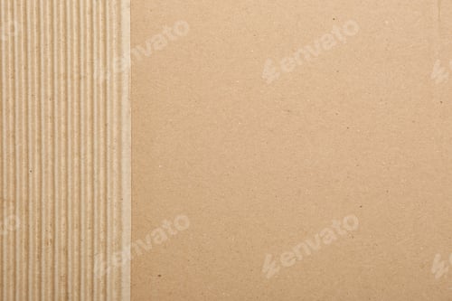 Preview: Piece of cardboard as background, top view