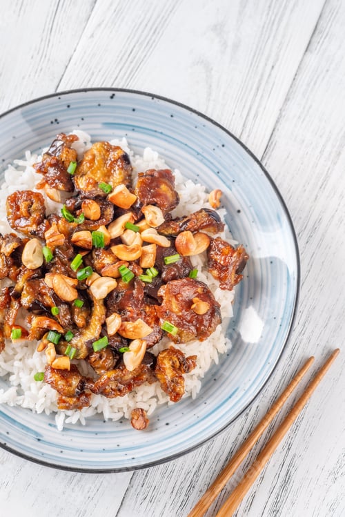 Preview: Gochujang eggplant rice