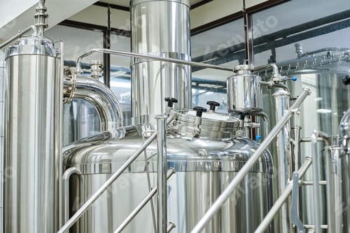 Vista previa: Steel tank for brwing alcohol drinks