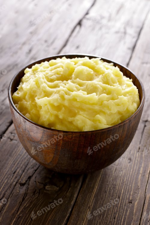 Preview: Mashed potatoes in bowl