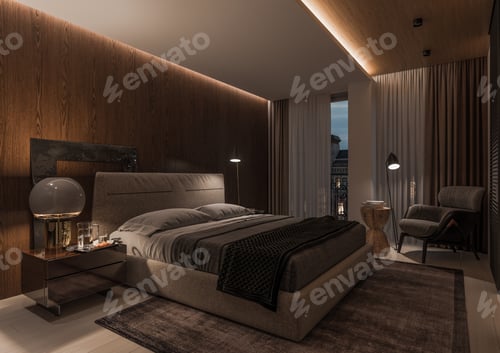 Preview: Modern interior of stylish apartment