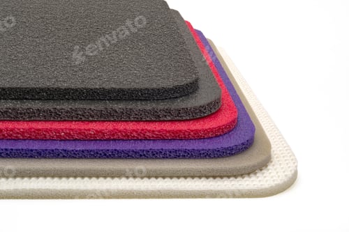 Preview: Polyethylene Foam, Multi Color Material Shockproof Closed Up