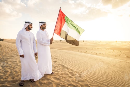 Preview: Arabic men in the desert