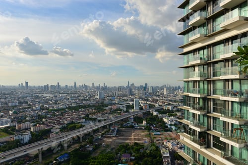 Preview: Building in Bangkok City, Thailand
