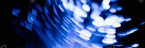 Preview: abstract green on black bokeh background overlay layer.