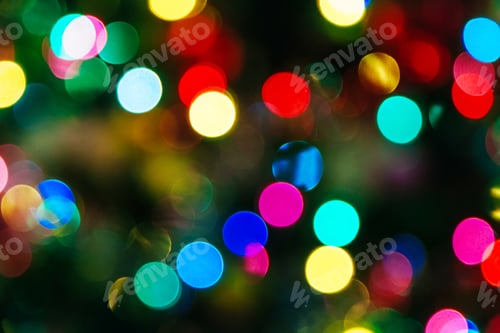 Preview: Christmas Bokeh background bokeh Christmas texture illuminated