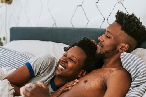Preview: Black couple in bed