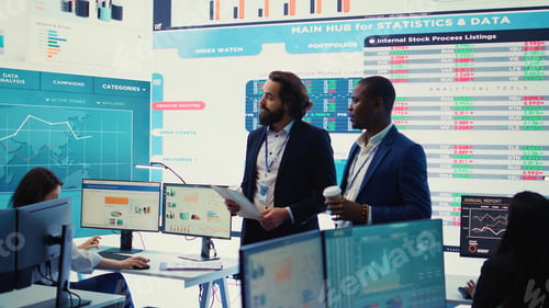Preview: General director discussing with an investor to increase funding for a project
