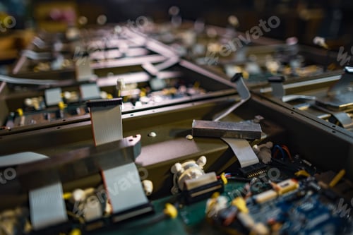 Preview: Metal, rubber and plastic components and complex microcircuits