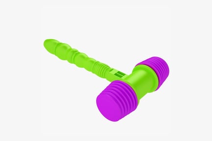Preview: Colorful Plastic Toy Hammer