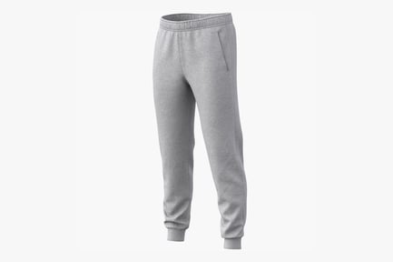 Preview: Gray Knit Sweatpants - PBR Material