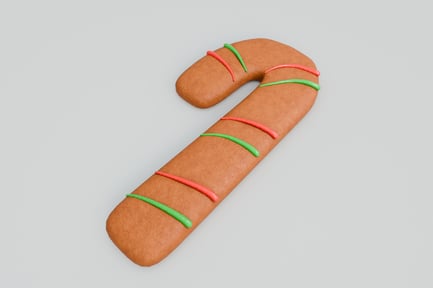 Preview: Gingerbread Cane