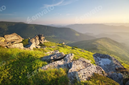 Preview: Mountain landscape.