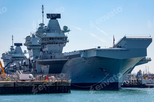 Preview: British Aircraft Carriers - Portsmouth Dockyards - United Kingdom
