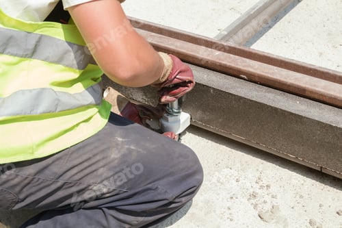 Preview: Construction Worker Doing His Job.
