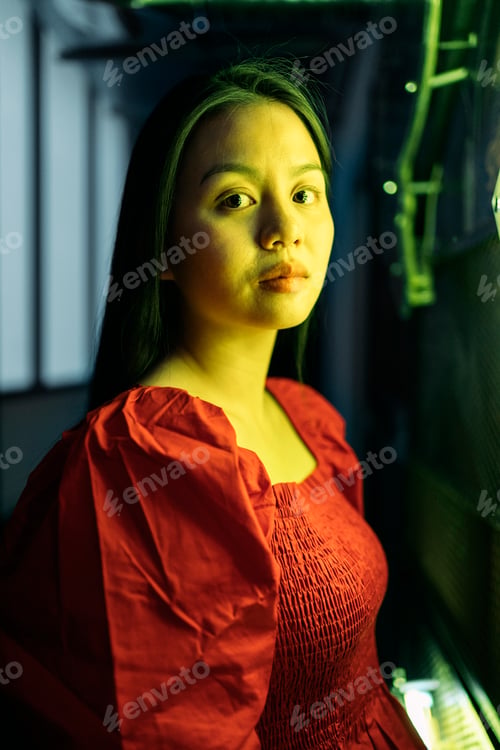 Preview: Pretty Asian Woman Portrait