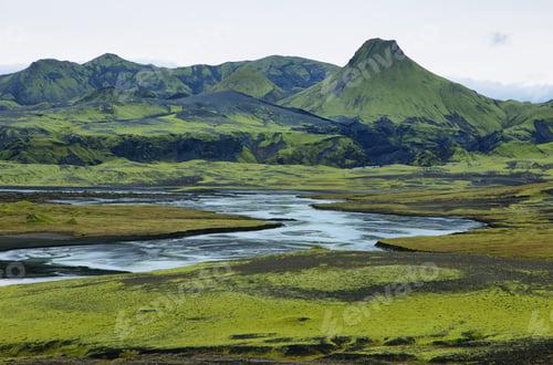 Preview: Volcanic landscape in Lakagigar