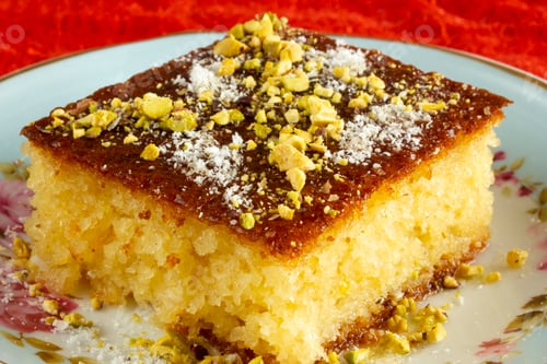 Preview: Homemade traditional Turkish dessert Revani