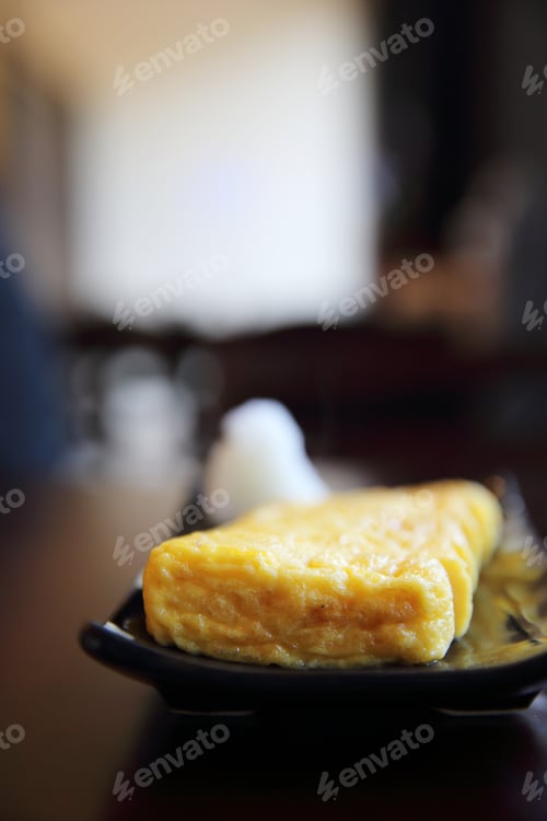 Preview: Tamagoyaki Sweet Omelette Japanese Food