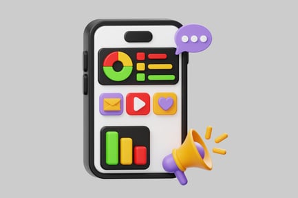 Visualização: Elementos de marketing e análise de smartphones