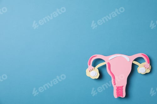 Preview: Women's health and women's healthcare concept with uterus