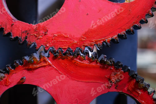 Preview: Gear drive machine engine industry. connect motion of machinery.