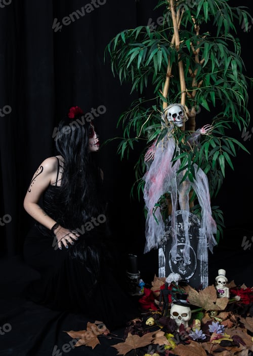 Preview: recreation of the Mexican Day of the Dead